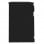 Mesa Vidaxl com gaveta contraplacado preto 115x50x75 cm