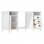 Vidaxl Hill Range Scrivania In Legno Di Pino Bianco 150x50x74 Cm
