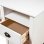 Vidaxl Hill Range Scrivania In Legno Di Pino Bianco 150x50x74 Cm
