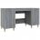 Vidaxl bureau contreplaqué Sonoma gris 140x50x75 Cm