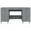 Vidaxl bureau contreplaqué Sonoma gris 140x50x75 Cm
