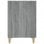 Vidaxl bureau contreplaqué Sonoma gris 140x50x75 Cm