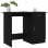 Vidaxl Bureau Contreplaqué Noir 100x50x76 Cm