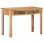 Mesa de madeira maciça reciclada Vidaxl 110x50x75 cm