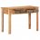 Mesa de madeira maciça reciclada Vidaxl 110x50x75 cm