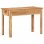 Mesa de madeira maciça reciclada Vidaxl 110x50x75 cm