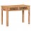 Mesa de madeira maciça reciclada Vidaxl 110x50x75 cm