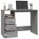 Mesa Vidaxl com gavetas contraplacado cinzento Sonoma 102x50x76 cm