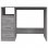 Mesa Vidaxl com gavetas contraplacado cinzento Sonoma 102x50x76 cm