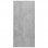 Mesa para caderno de madeira compensada cinza concreto Vidaxl 102,5x35x75 cm