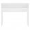 vidaXL Escritorio de madera contrachapada blanco 90x50x74 cm