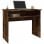 Mesa de contraplacado Vidaxl cor carvalho fumado 90x50x74 cm