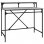 Mesa Vidaxl Ferro e Contraplacado Cinza Sonoma 100x50x90 Cm