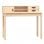 Vidaxl bureau en bois de pin massif 110x50x93 Cm