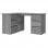 Vidaxl Sonoma bureau d'angle en contreplaqué gris 145x100x76 Cm