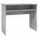 Vidaxl bureau en contreplaqué gris béton 90x50x74 Cm