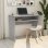 Vidaxl bureau en contreplaqué gris béton 90x50x74 Cm