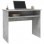 Vidaxl bureau en contreplaqué gris béton 90x50x74 Cm