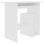 Vidaxl Bureau Contreplaqué Blanc 80x45x74 Cm