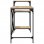 Vidaxl bureau avec étagères contreplaqué de chêne 135x50x90 Cm