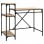 Vidaxl bureau avec étagères contreplaqué de chêne 105x50x90 Cm