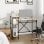 Vidaxl bureau avec étagères contreplaqué de chêne 105x50x90 Cm