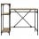 Vidaxl bureau avec étagères contreplaqué de chêne 105x50x90 Cm
