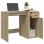 Vidaxl Escritorio Madera Contrachapada Color Roble Sonoma 100x49x75 Cm