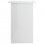 Vidaxl bureau en contreplaqué blanc brillant 90x50x74 Cm