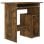 Mesa de contraplacado Vidaxl Carvalho fumado 80x45x74 cm