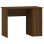 Vidaxl Escritorio De Madera Contrachapada Marrón Roble 100x55x75 Cm