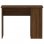 Vidaxl Escritorio De Madera Contrachapada Marrón Roble 100x55x75 Cm