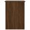 Vidaxl Escritorio De Madera Contrachapada Marrón Roble 100x55x75 Cm