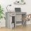 Vidaxl Bureau Contreplaqué Gris Béton 100x49x75 Cm