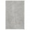 Vidaxl Bureau Contreplaqué Gris Béton 100x49x75 Cm