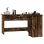 Vidaxl Bureau d'angle Contreplaqué Chêne Fumé 120x140x75cm