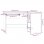 Vidaxl Bureau d'angle Contreplaqué Chêne Fumé 120x140x75cm
