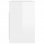 Vidaxl Escritorio Con Cajones Contrachapada Blanco Brillo 102x50x76cm