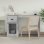 Vidaxl bureau avec tiroir bois béton gris 115x50x75 Cm