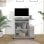 Vidaxl bureau contreplaqué Sonoma gris 80x50x75 Cm