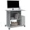 Vidaxl bureau contreplaqué Sonoma gris 80x50x75 Cm