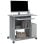 Vidaxl bureau contreplaqué Sonoma gris 80x50x75 Cm
