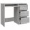 Vidaxl Escritorio De Madera Contrachapada Gris Sonoma 90x45x76 Cm
