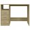 Vidaxl Escritorio Cajones Madera Contrachapada Sonoma 102x50x76 Cm