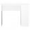 Vidaxl Bureau Contreplaqué Blanc Brillant 100x55x75 Cm