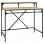 Mesa Vidaxl Sonoma em ferro e contraplacado 100x50x90 cm