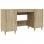 Vidaxl bureau en contreplaqué chêne Sonoma 140x50x75 Cm