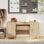 Vidaxl bureau en contreplaqué chêne Sonoma 140x50x75 Cm