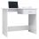 Mesa de aglomerado vidaxl branco brilhante 100x50x76 cm