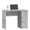 Vidaxl Scrivania in Compensato Grigio Cemento 100x55x75 Cm